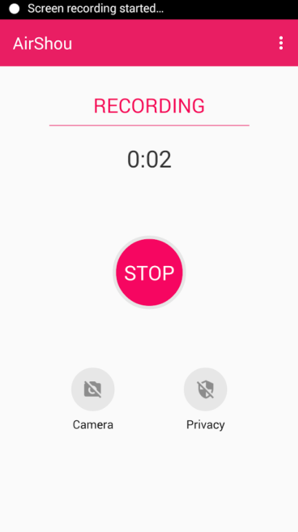 air shou screen recorder android