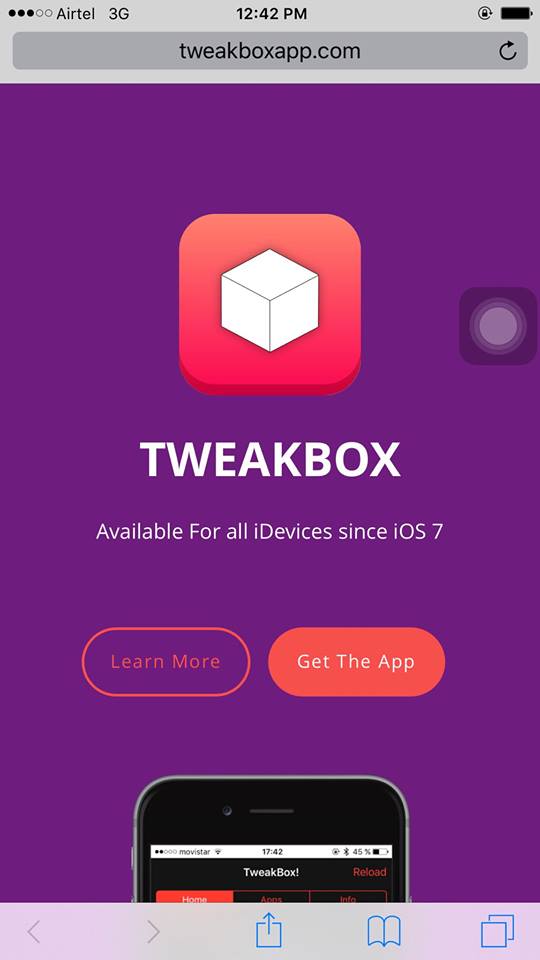 tweakboxapp.com website