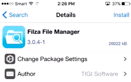 download filza for iphone