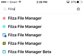 filza file manager ios 10