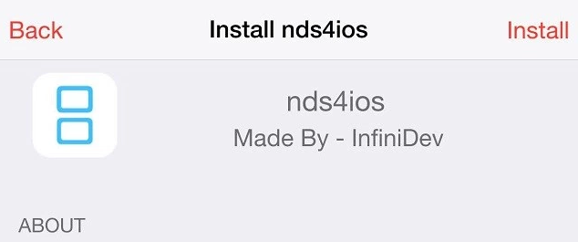install nintendo ds4ios emulator without jailbreak