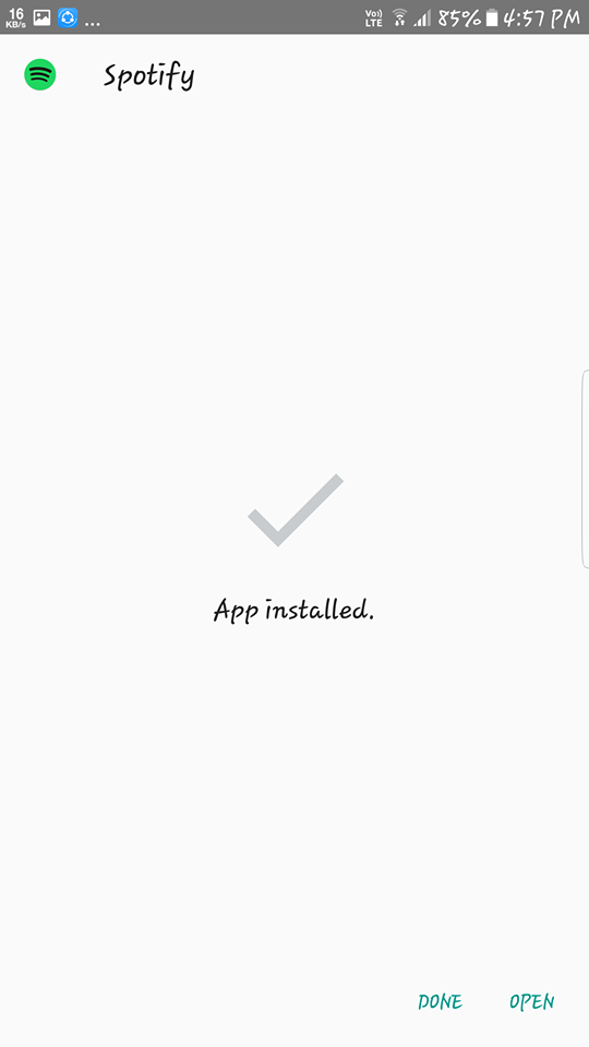 tutuapp spotify app is installed