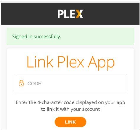 link plex app