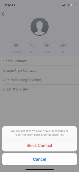 how to block text messages on iphone x