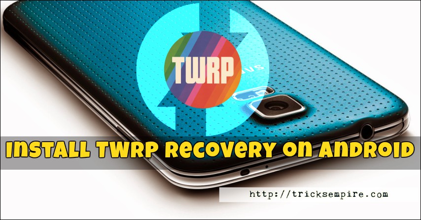 install twrp apk app on android
