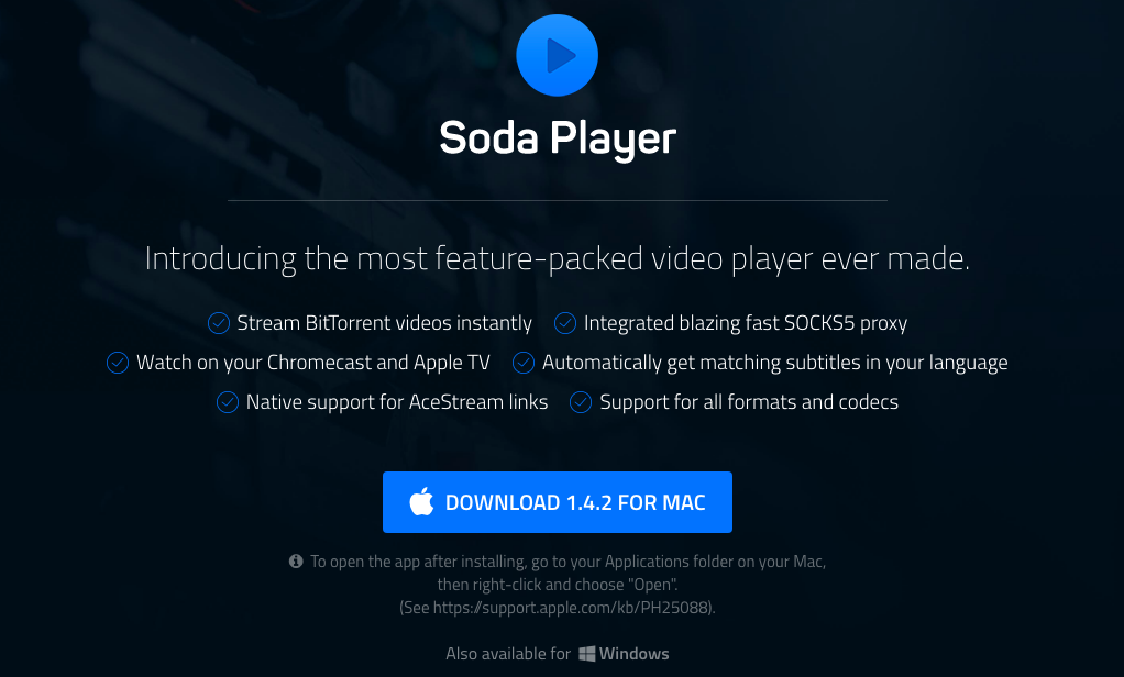 soda player for mac download 